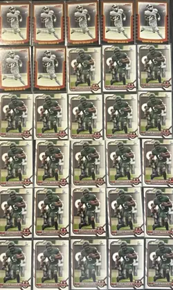 💥KENNETH WALKER 30-LOT ROOKIE💥2021-22 BOWMAN UNIVERSITY 1ST CARD LOT🔥🔥 - Image 3