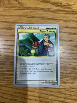 Pokemon Supporter Sage’s Training 77/90 - 2011 World Championship Card - Mint - Image 3