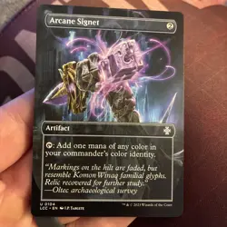 Arcane Signet (Borderless) Commander: the Lost Caverns of Ixalan Regular - Image 1