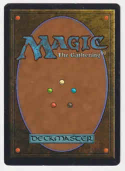 Silver Signed Hurr Jackal HP Arabian Nights Artist Drew Tucker 1993 MTG Magic! - Image 2