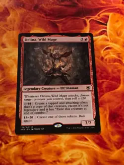 AFR Adventures in the Forgotten Realms 138/281 Delina, Wild Mage - Image 1