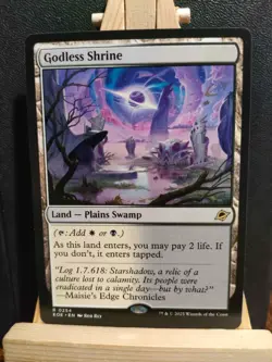 Godless Shrine - Edge of Eternities - Rare - NM (See pics) MTG - Image 1