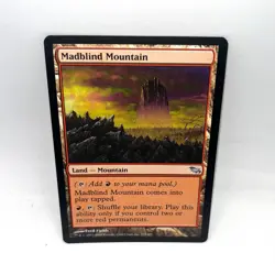 Madblind Mountain 274 Uncommon Shadowmoor Magic: The Gathering Lightly Played - Image 1