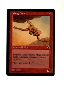MTG Mogg Fanatic NM- Tempest Magic the Gathering ~ Free Shipping ~ - Image 1