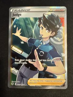 Judge TG25/TG30 Silver Tempest Trainer Gallery Full Art Pokemon Card - Image 1