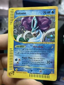 #3 Suicune H25/H32 Aquapolis 2002 Rare Holo e-Series Pokemon Card TCG - Image 4