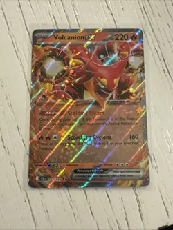 Volcanion ex 031/159 Journey Together Double Rare Holo Pokemon TCG Card NM - Image 1