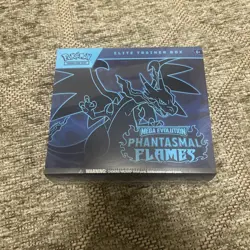 Pokemon TCG Mega Evolution Phantasmal Flames Elite Trainer Box ETB New Sealed - Image 1
