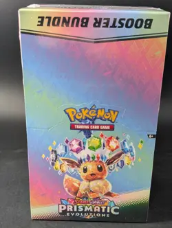 Pokemon SV8.5 Prismatic Evolutions Sealed Booster Bundle Display Case NEW - Image 1