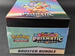 Pokemon SV8.5 Prismatic Evolutions Sealed Booster Bundle Display Case NEW - Image 5