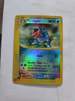 Pokemon Feraligatr #46/165 Reverse Holo Rare - 2002 Expedition Base Set NM to MT - Image 1