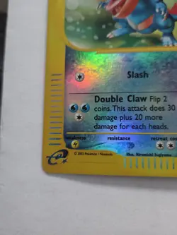 Pokemon Feraligatr #46/165 Reverse Holo Rare - 2002 Expedition Base Set NM to MT - Image 5