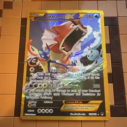 Pokemon Gyarados EX Secret Rare 123/122 Breakpoint Basic Holo TCG Card - Image 1
