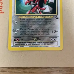 Scizor 33 Pokemon WOTC Black Star Promo - Near Mint NM (fast dispatch) - Image 4