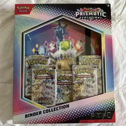 Pokemon TCG Prismatic Evolutions - Scarlet & Violet 8.5 - Binder Collection X 6 - Image 1