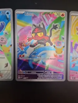 Rowlet, Litten, and Popplio First Partner Promos - MEP 043, 044, 045 Pokemon TCG - Image 3