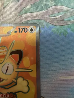 Meowth ex 107/088 Full Art Ultra Rare Holo - Pokemon Perfect Order - English - Image 3