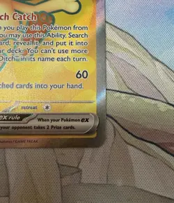 Meowth ex 107/088 Full Art Ultra Rare Holo - Pokemon Perfect Order - English - Image 4