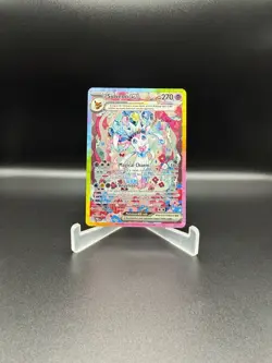 Sylveon ex 156/131 Sv: Prismatic Evolutions Holo Special illustration Pokemon - Image 1