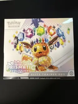 Prismatic Evolutions Elite Trainer Box ETB New/Factory Sealed ✅ Pokemon TCG - Image 1