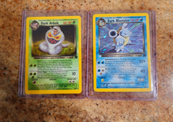 2000 Pokemon TCG - Team Rocket - Dark Arbok #2 & Dark Blastoise #3 - Image 1