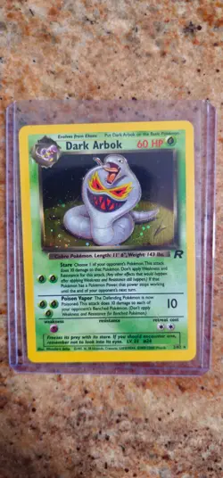 2000 Pokemon TCG - Team Rocket - Dark Arbok #2 & Dark Blastoise #3 - Image 2