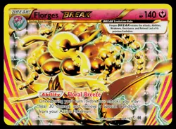 Florges BREAK - Holo 104/162 Rare BREAK Pokemon XY - BREAKthrough NM - Image 1
