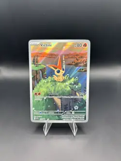 Victini SVP 208 Illustration Rare Black Star Promo Pokemon TCG 2025 - NM - Image 1