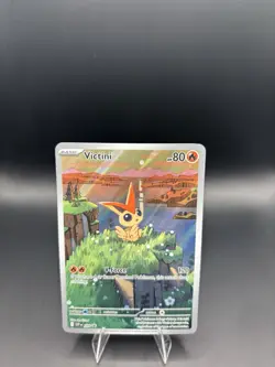 Victini SVP 208 Illustration Rare Black Star Promo Pokemon TCG 2025 - NM - Image 2