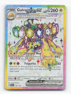 Pokemon TCG - Galvantula ex 159/142 Near Mint Ultra Rare Stellar Crown - Image 1