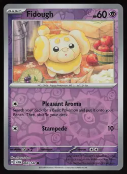 FIDOUGH 66/142 COMMON STELLAR CROWN POKEMON REVERSE HOLO NM/M - Image 1