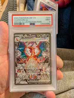Obsidian Flames Charizard EX Special Illustration Sir #223/197 PSA 9 - Image 1