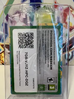 N's Zekrom MEP 031 Black Star ETB Promo - Pokemon TCG Ascended Heroes NM SEALED - Image 2