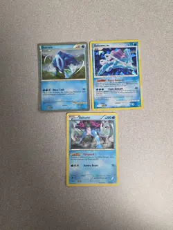 Pokemon Holo Suicune 3 Card Lot- Black Star Promo-Secret Wonders(2007/2010/2013) - Image 1