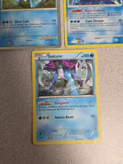 Pokemon Holo Suicune 3 Card Lot- Black Star Promo-Secret Wonders(2007/2010/2013) - Image 4