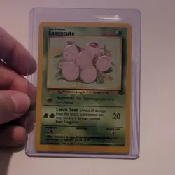 Pokemon Exeggcute Jungle 52/64 Regular Unlimited Common 50 HP English TCG Card - Image 1