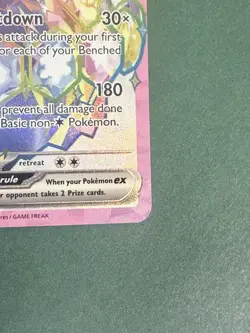 Terapagos EX 165 Scarlet & Violet Promo Holo Raw English Pokemon Card NM - Image 3