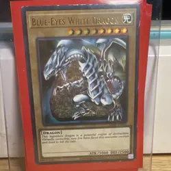 Yu-Gi-Oh! Blue-Eyes White Dragon SDBE-EN001 Saga Monster ATK/3000 DEF/2500 Card - Image 1