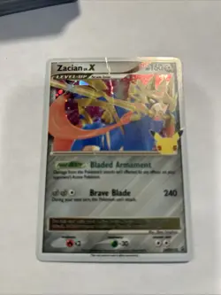 Zacian LV. X SWSH135 SWSH: Sword & Shield Promo Cards Holo - Image 1