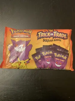 Pokemon Cards TCG BOOster Gengar Trick Or Trade Bundle - 120 Cards 40 Packs 820650850783 - Image 1