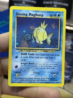 Shining Magikarp 66/64 Neo Revelation 2000 Holo Rare WOTC Pokemon Card TCG - Image 3
