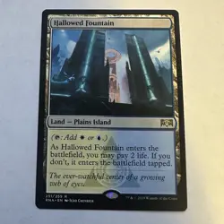 Hallowed Fountain Ravnica Allegiance Regular NM MTG Magic the Gathering - Image 1