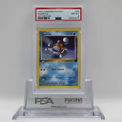 2000 Pokemon Rocket 1st Edition #68 Squirtle PSA 8 - Image 1