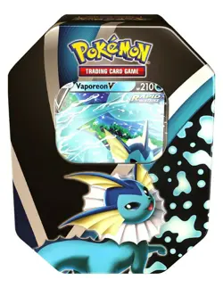 Pokemon Fall 2021 - Vaporeon / Aquana V Tin Box - Eevee Evolutions - NEU & OVP - Image 1