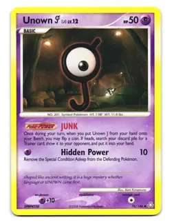 Unown [J] 76/146 Uncommon Legends Awakened LP - Image 1