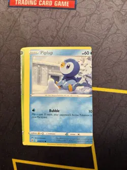 Miscut Error Pokemon card Piplup 035/172 Brilliant Stars NM! - Image 1