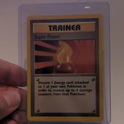 Pokemon Super Potion Base Set Trainer Uncommon Regular 1999 English 90/102 - Image 1