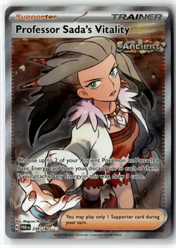 Professor Sada's Vitality ⭐ 239/182 Holo Ultra Rare Paradox Rift Pokemon NM - Image 1
