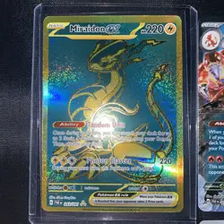 Pokemon Paldean Fates, Miraidon Ex, Charizard EX, Spiritomb & Pawmi, NM/M - Image 2