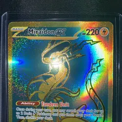 Pokemon Paldean Fates, Miraidon Ex, Charizard EX, Spiritomb & Pawmi, NM/M - Image 3
